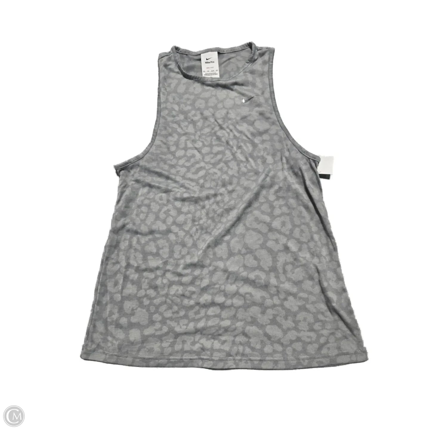 Athletic Tank Top By Nike In Grey, Size: Xs