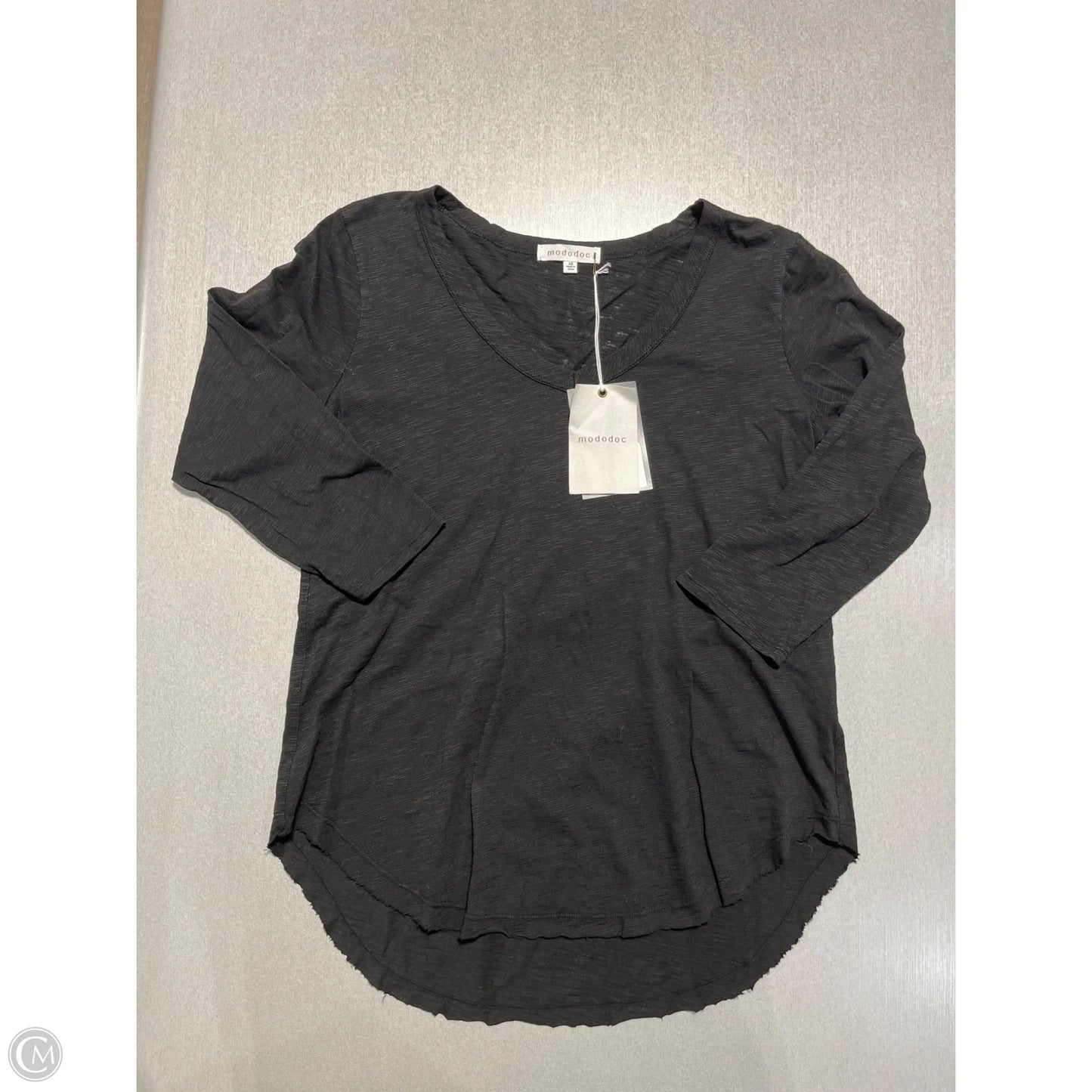 Top Long Sleeve By Cmc In Black, Size: Xs