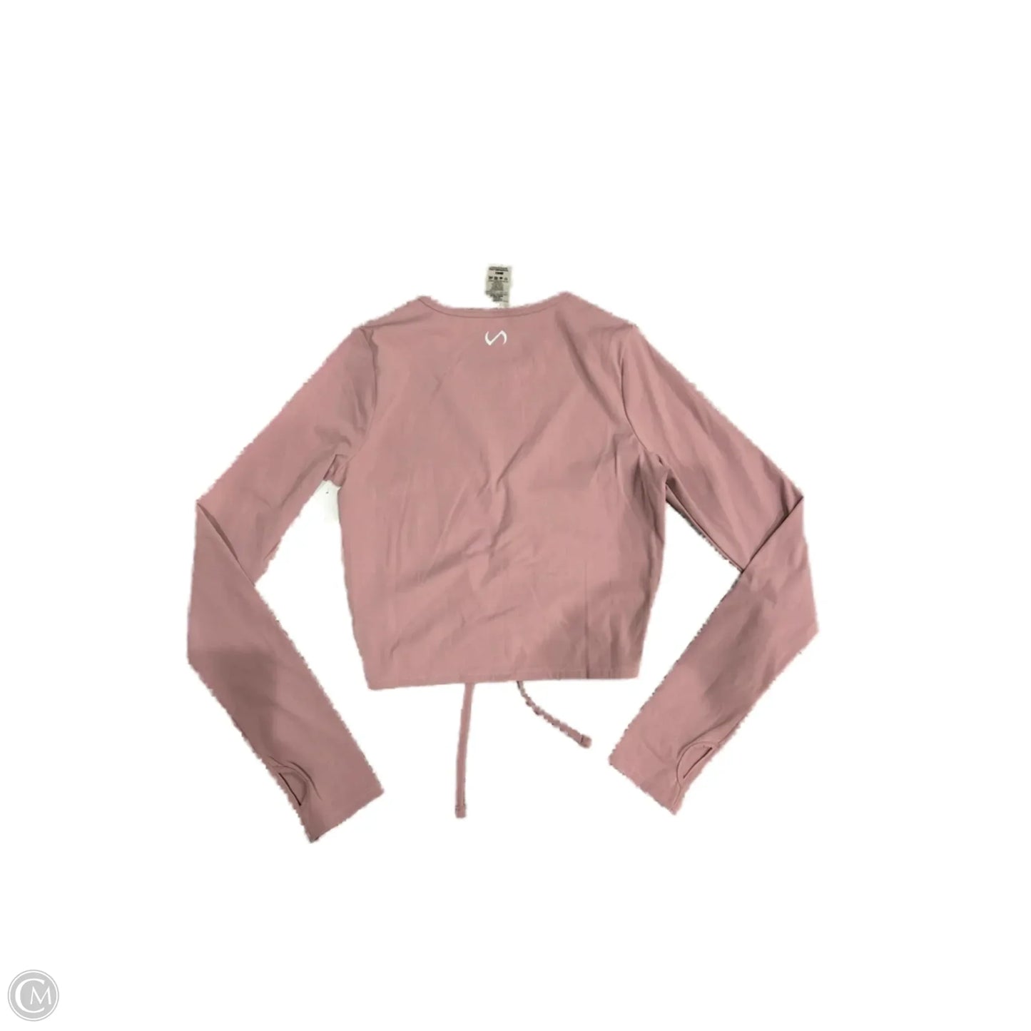 Athletic Top Long Sleeve Crewneck By Cmc In Pink, Size: S