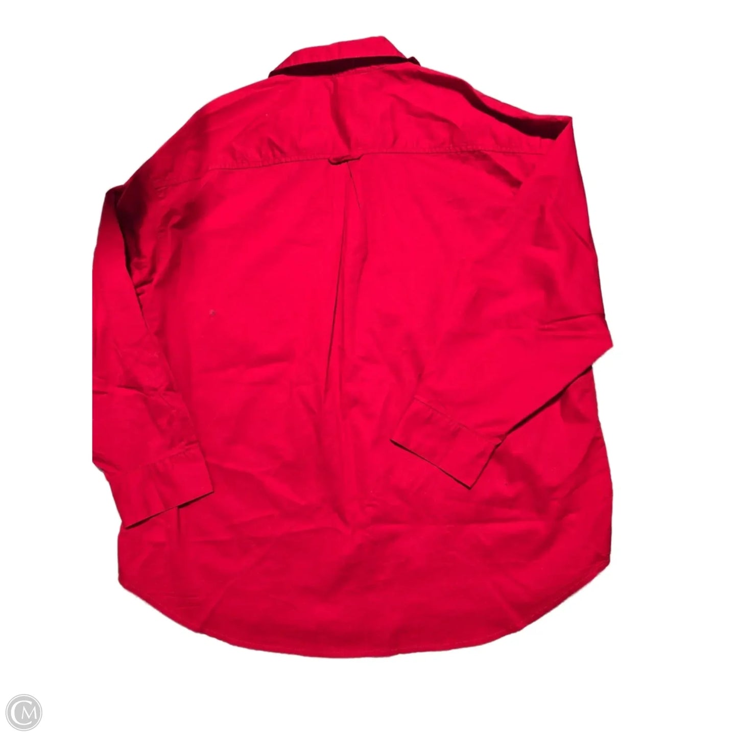 Top Long Sleeve Basic By Old Navy In Red, Size: M