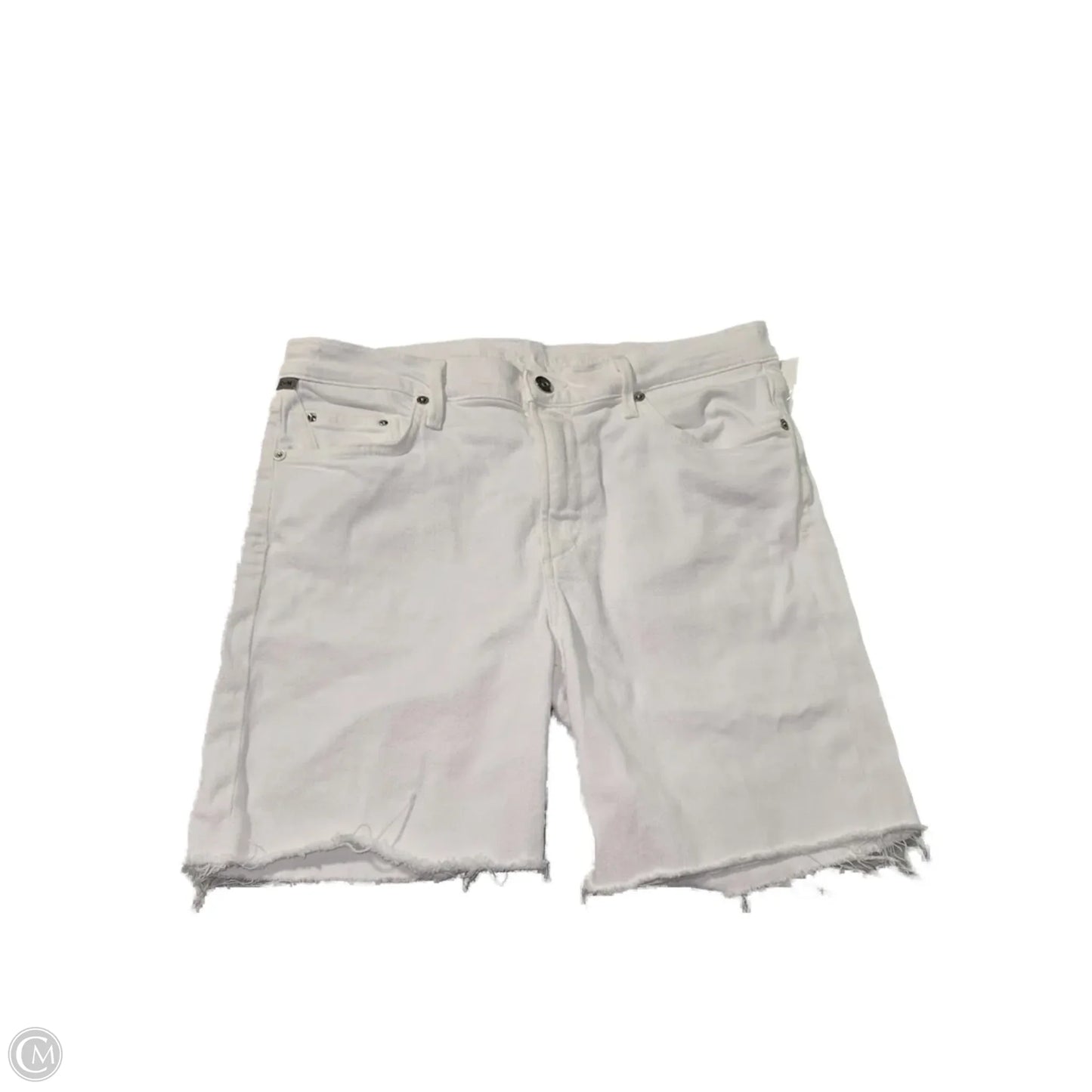 Shorts By Citizens Of Humanity In White, Size: 12
