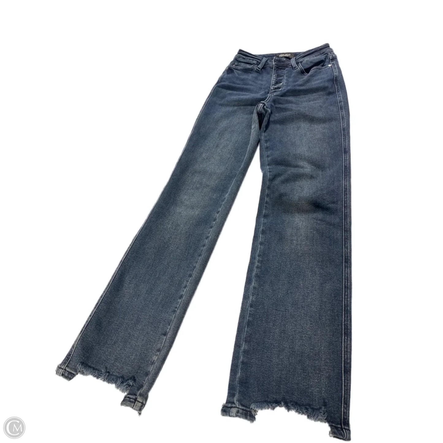 Jeans Straight By Judy Blue In Blue Denim, Size: 0
