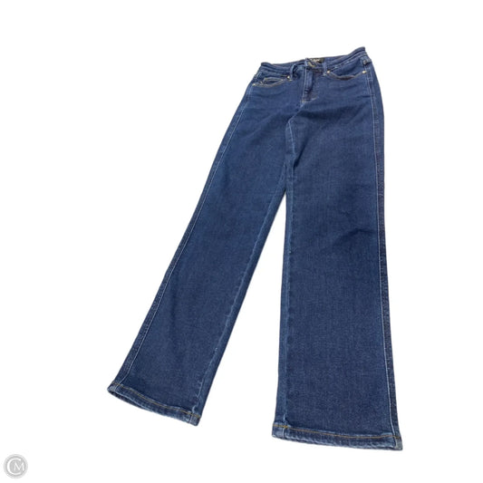 Jeans Straight By Judy Blue In Blue Denim, Size: 0