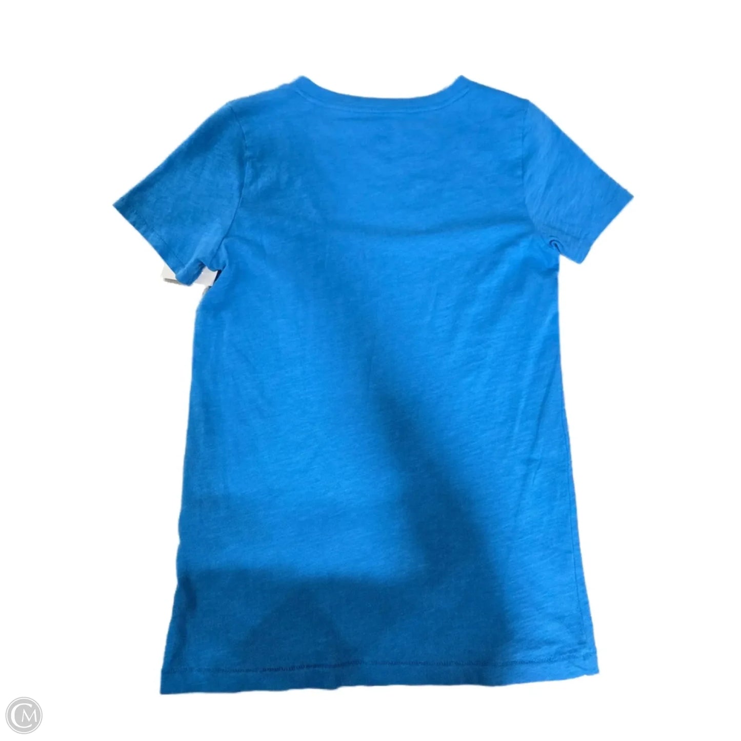 Top Short Sleeve Basic By J. Crew In Blue, Size: S