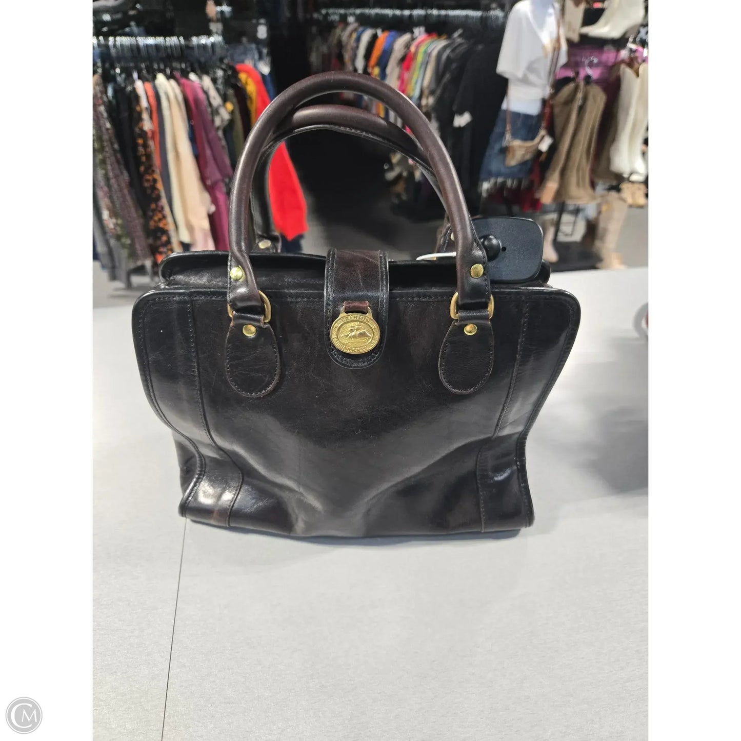 Handbag Designer By Brahmin, Size: Small