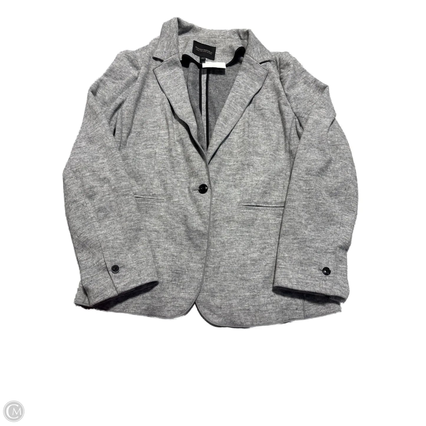 Blazer By Banana Republic In Grey, Size: 14