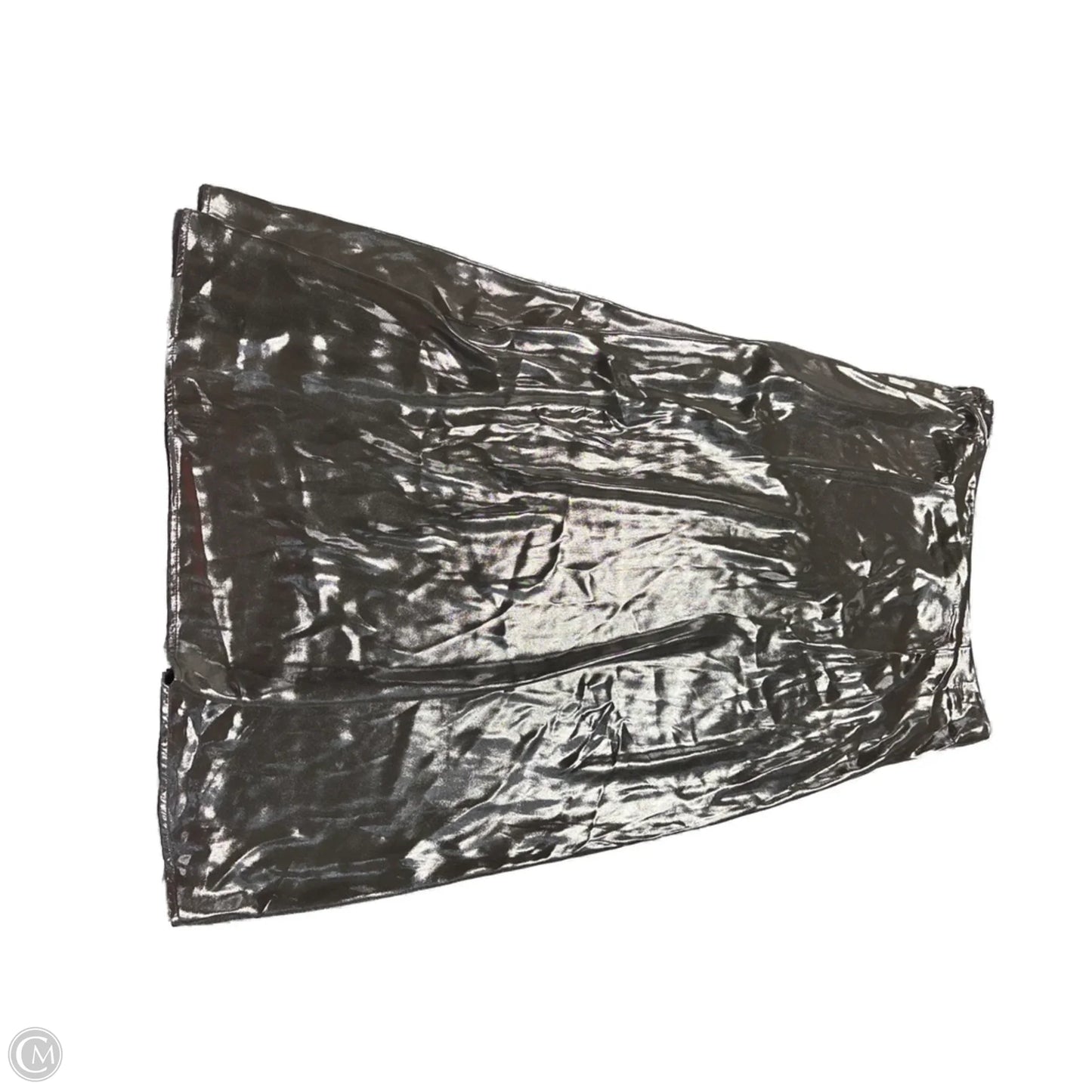 Skirt Maxi By Cme In Silver, Size: M