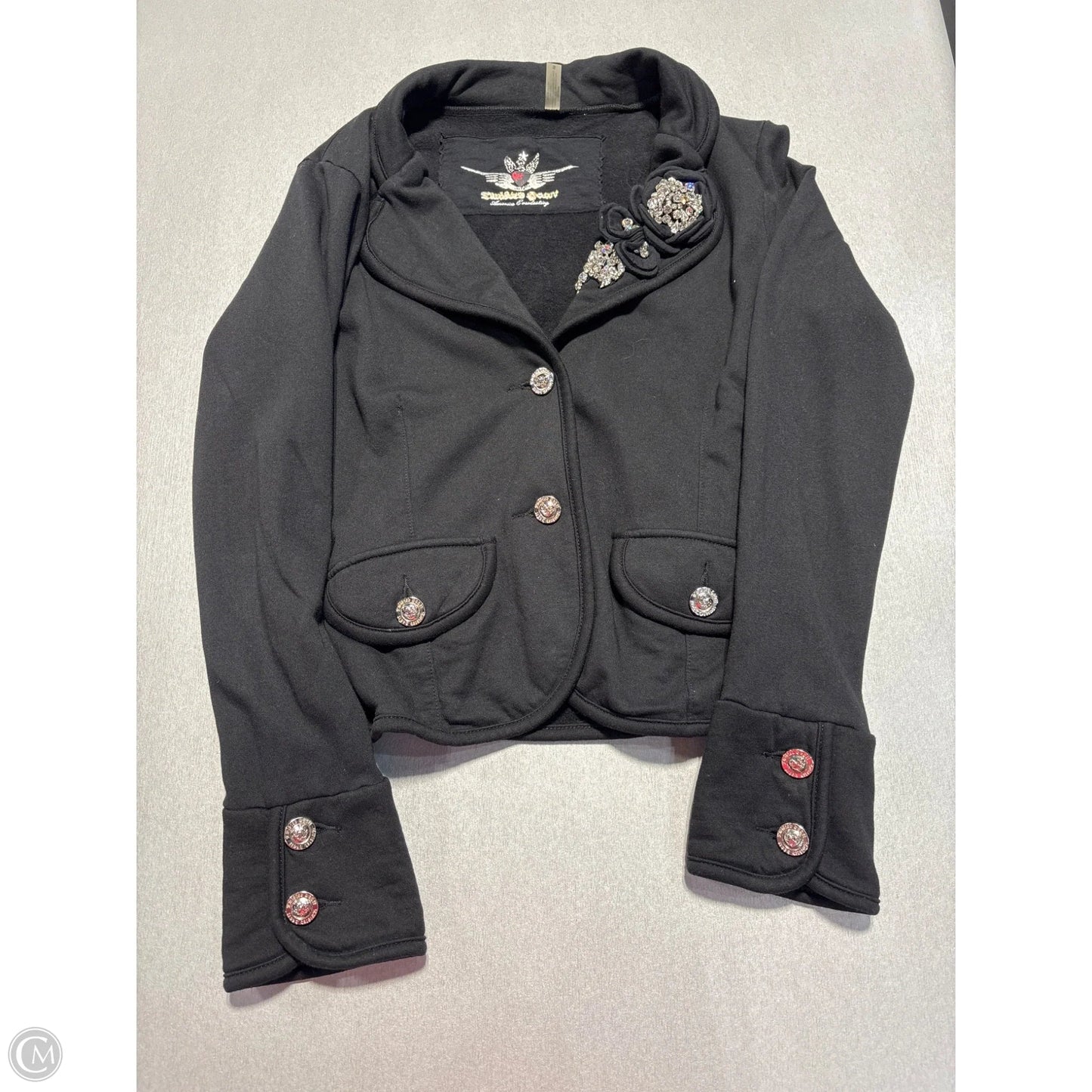 Jacket Moto By Cmc In Black, Size: S