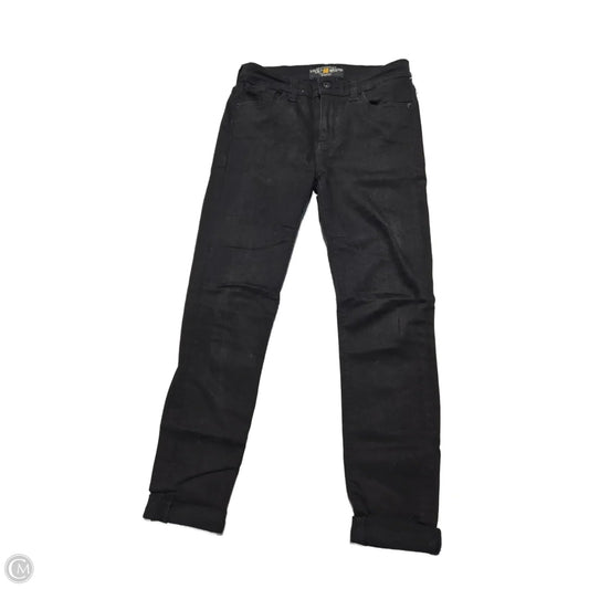 Jeans Skinny By Lucky Brand In Black Denim, Size: 4