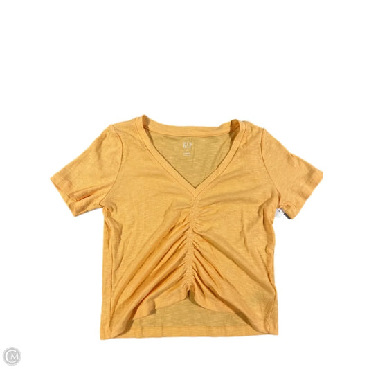 Top Short Sleeve By Gap In Orange, Size: Sp