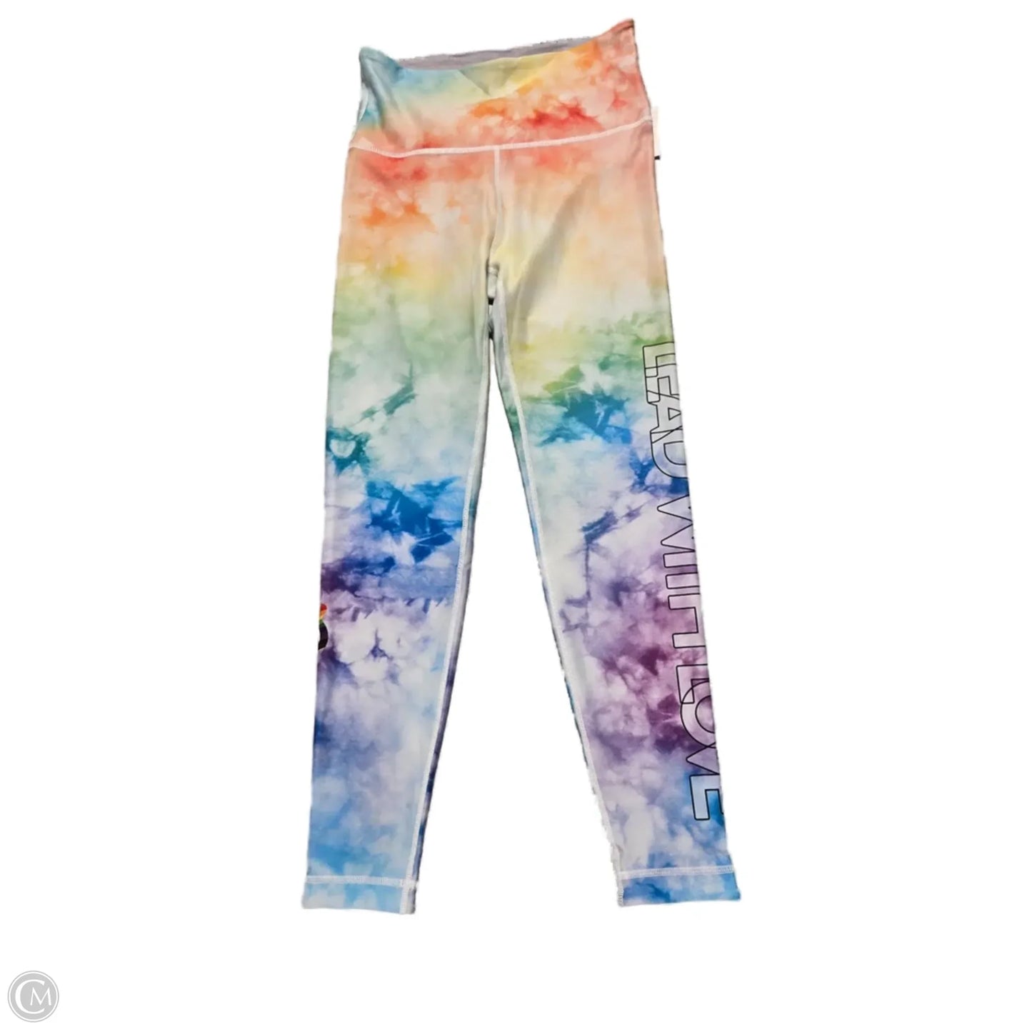 Athletic Leggings By Cmc In Multi-colored, Size: M