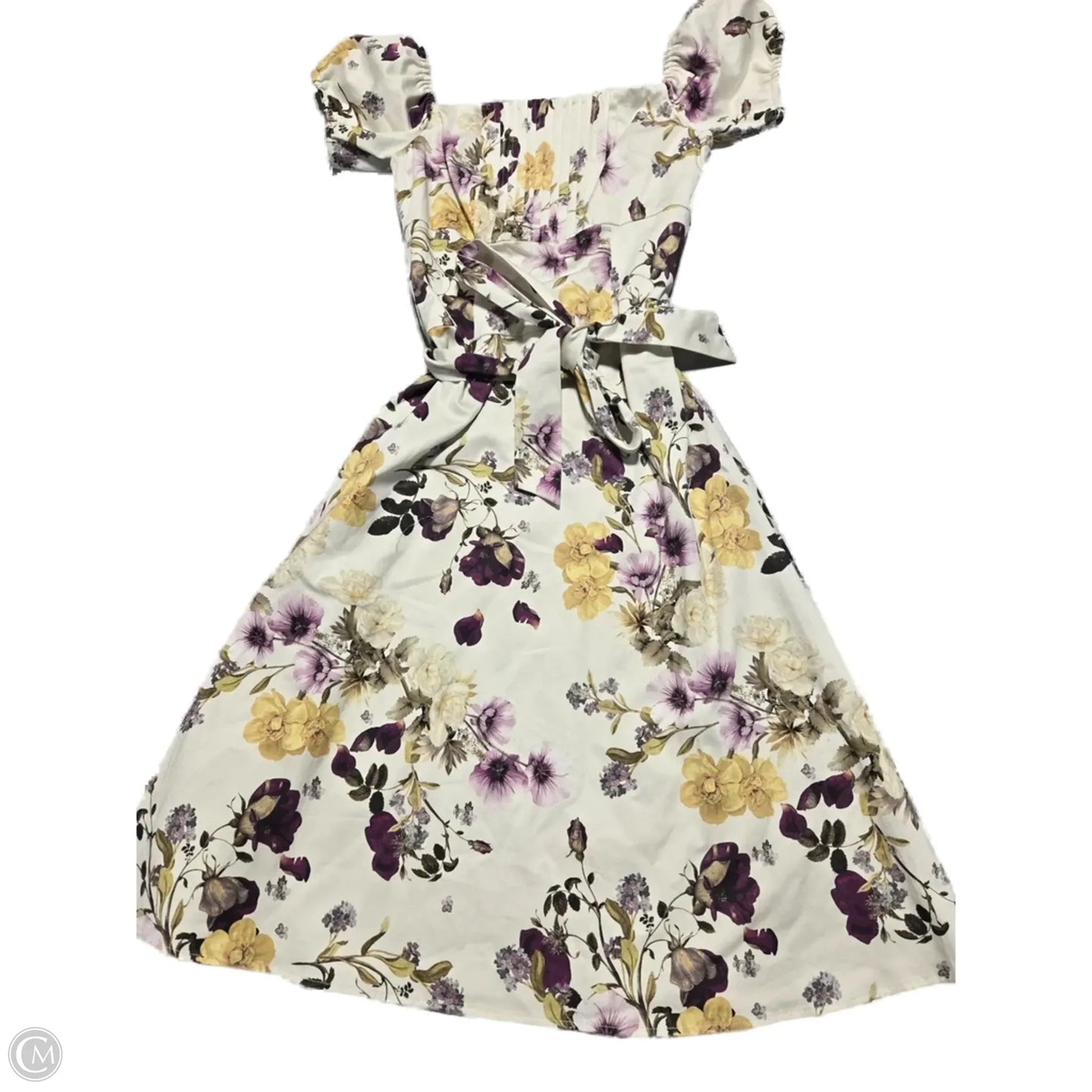 Dress Casual Midi By Antonio Melani In Floral Print, Size: Xs