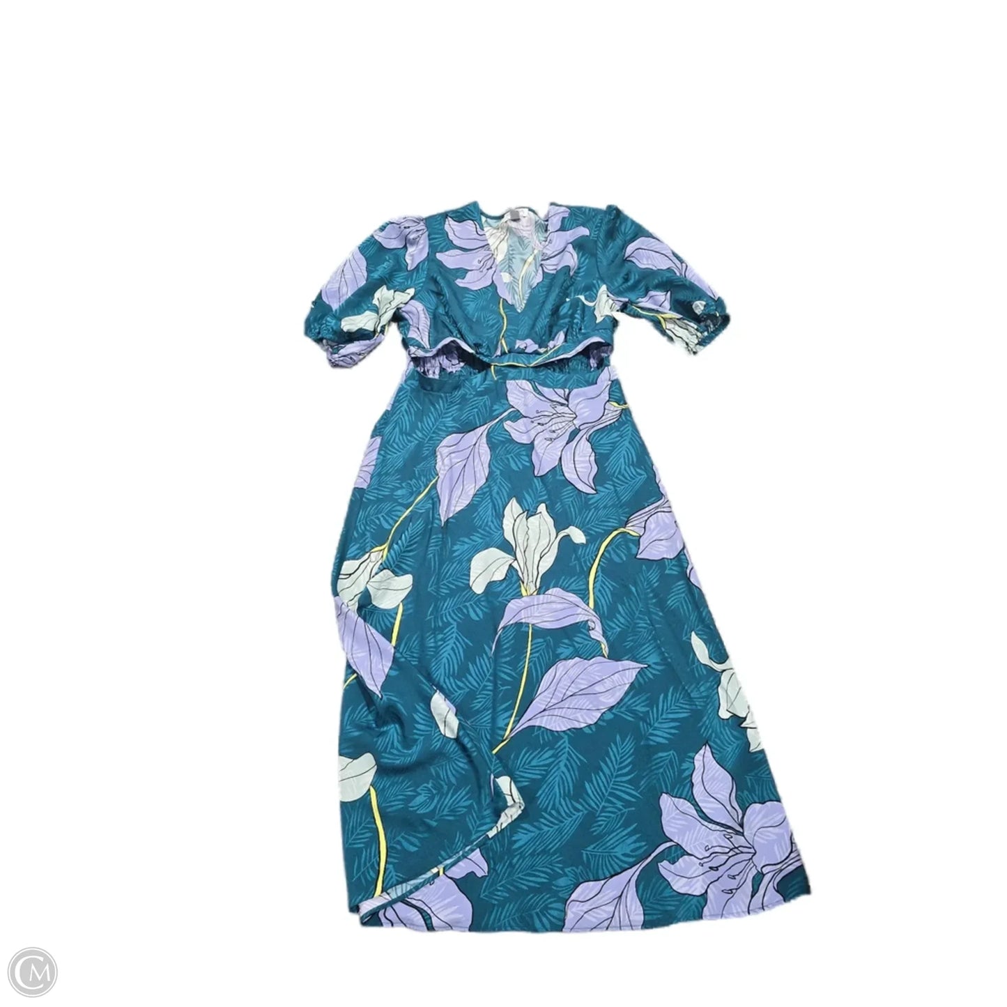 Dress Casual Midi By Sofia By Sofia Vergara In Teal, Size: M