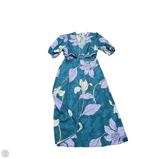 Dress Casual Midi By Sofia By Sofia Vergara In Teal, Size: M