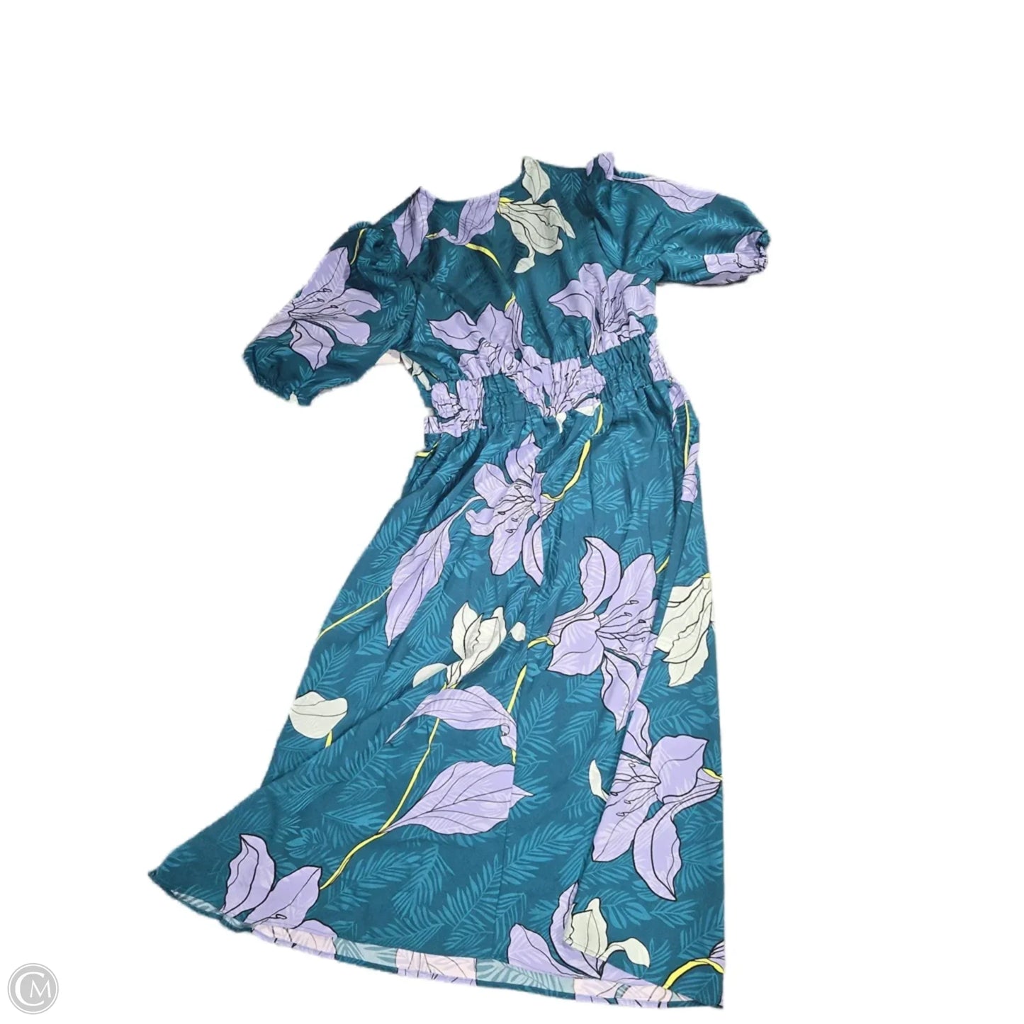 Dress Casual Midi By Sofia By Sofia Vergara In Teal, Size: M