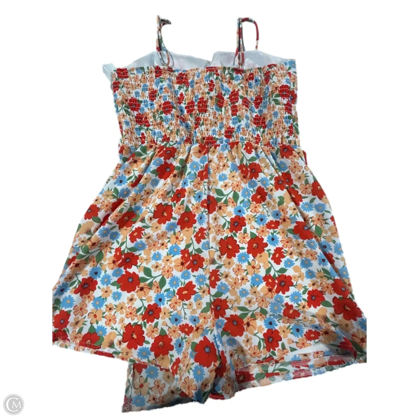 Romper By Cme In Floral Print, Size: S