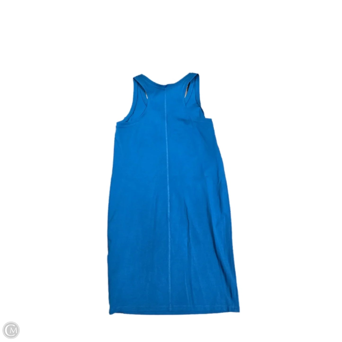 Dress Casual Midi By Cmc In Blue, Size: M