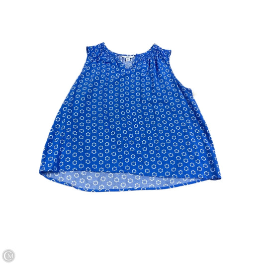 Tank Top By Croft And Barrow In Blue, Size: Xxl