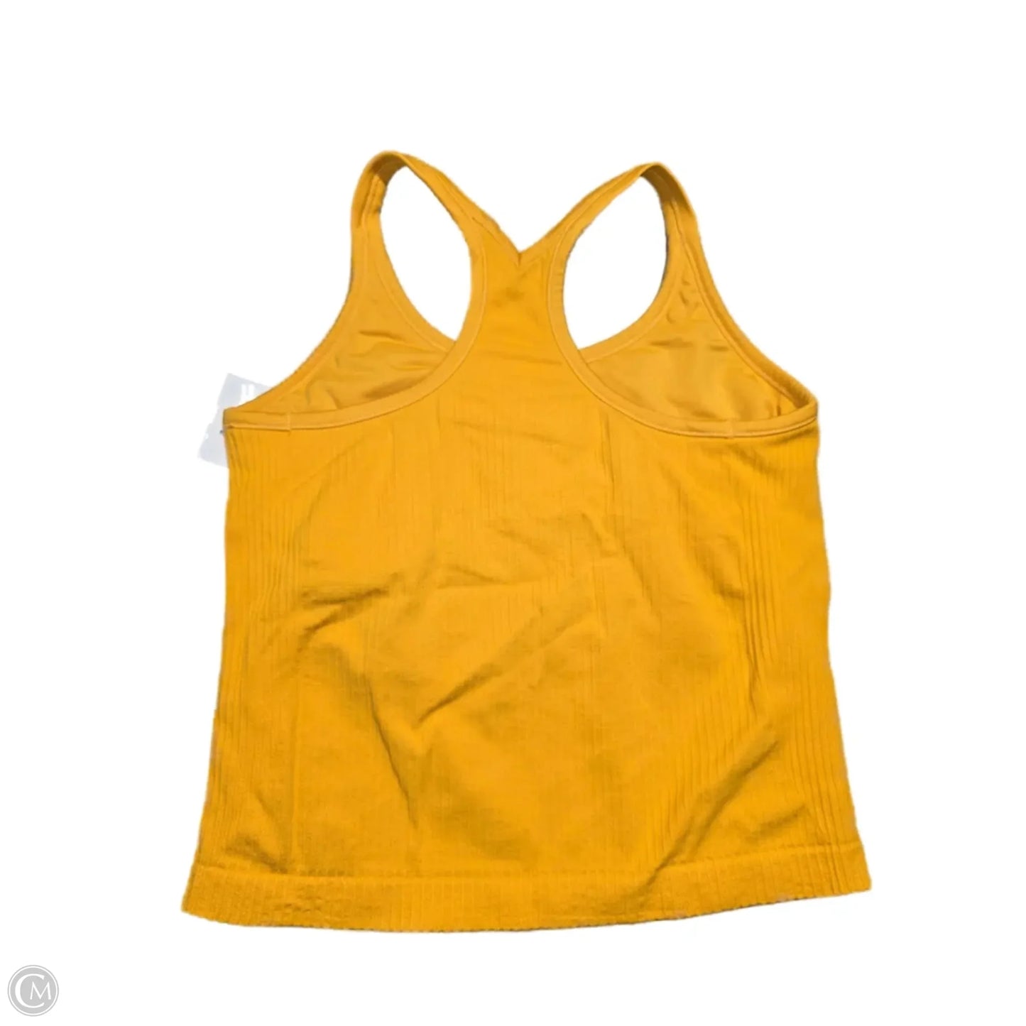 Athletic Tank Top By Cmf In Gold, Size: M