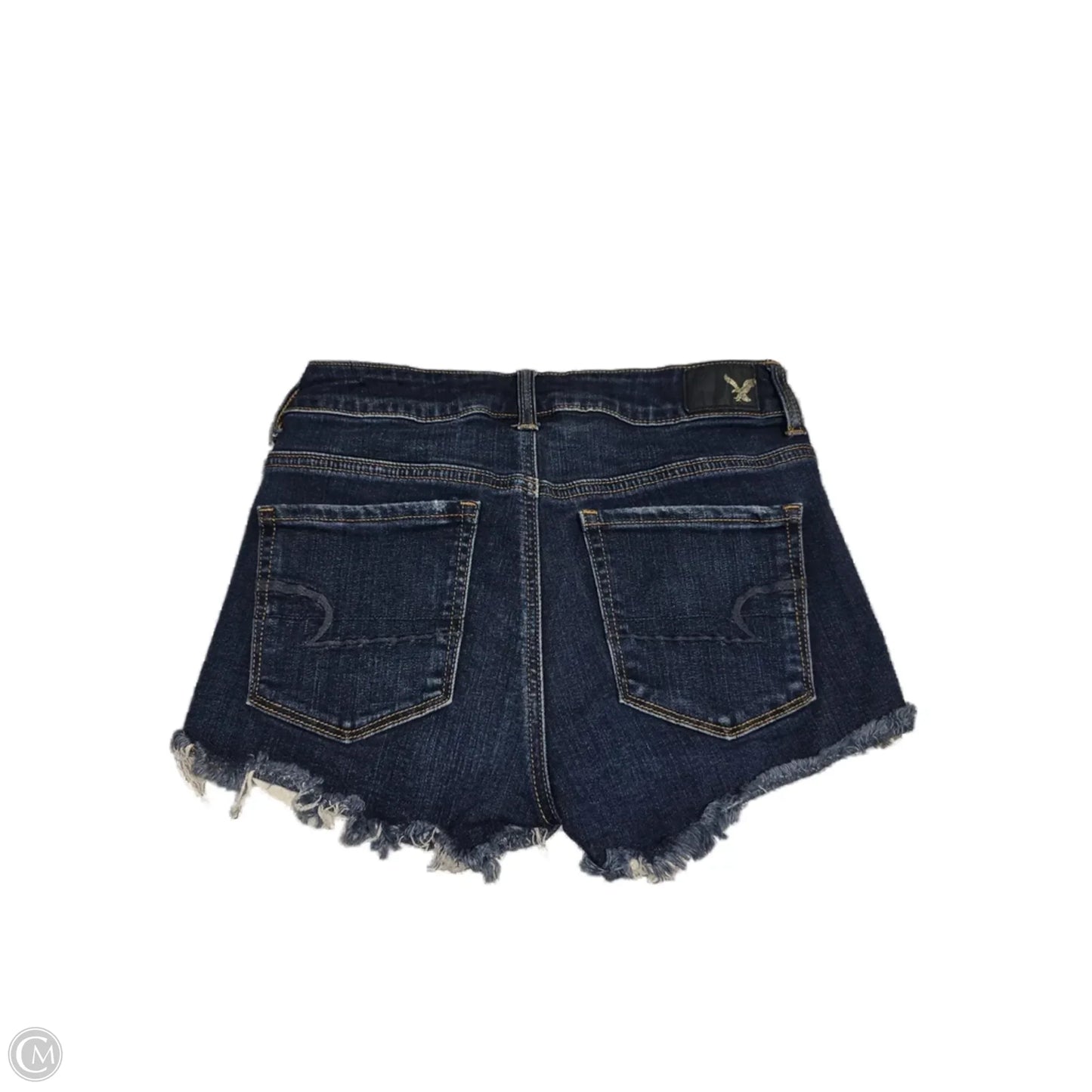 Shorts By American Eagle In Blue Denim, Size: 4