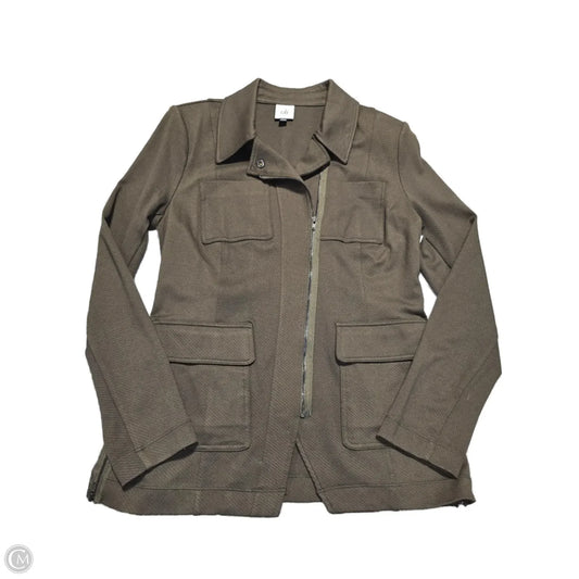 Jacket Shirt By Cabi In Green, Size: S