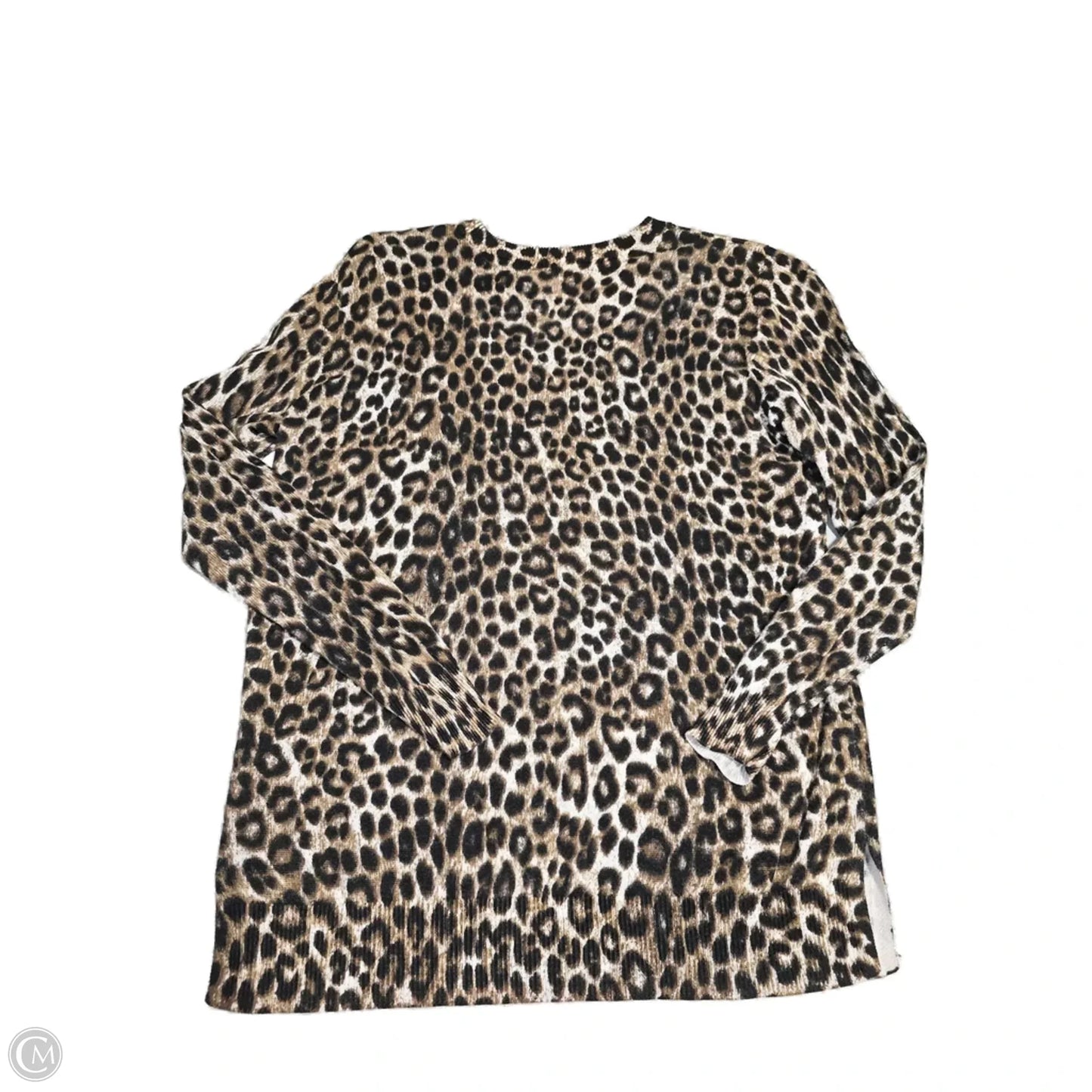 Sweater By Michael By Michael Kors In Animal Print, Size: S