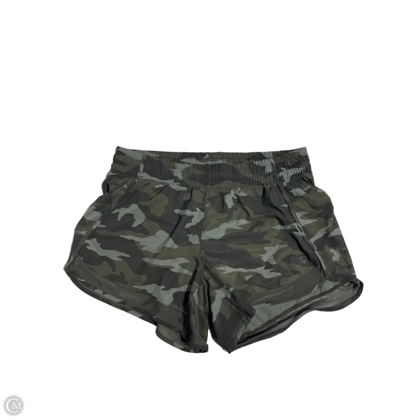 Athletic Shorts By Athleta In Camouflage Print, Size: S