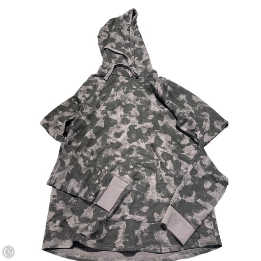 Sweatshirt Hoodie By Mono B In Camouflage Print, Size: L