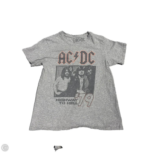 Top Short Sleeve Basic By Cmf In Grey, Size: Xs