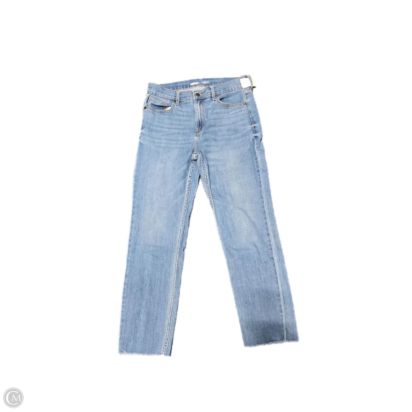 Jeans Cropped By Old Navy In Blue Denim, Size: 8
