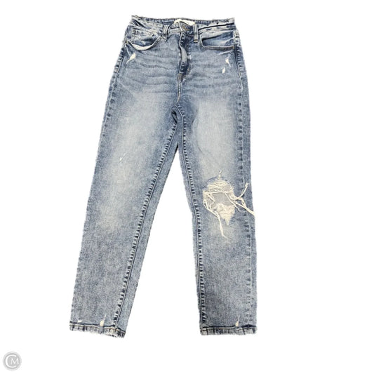 Jeans Straight By Willow & Root In Blue Denim, Size: 4