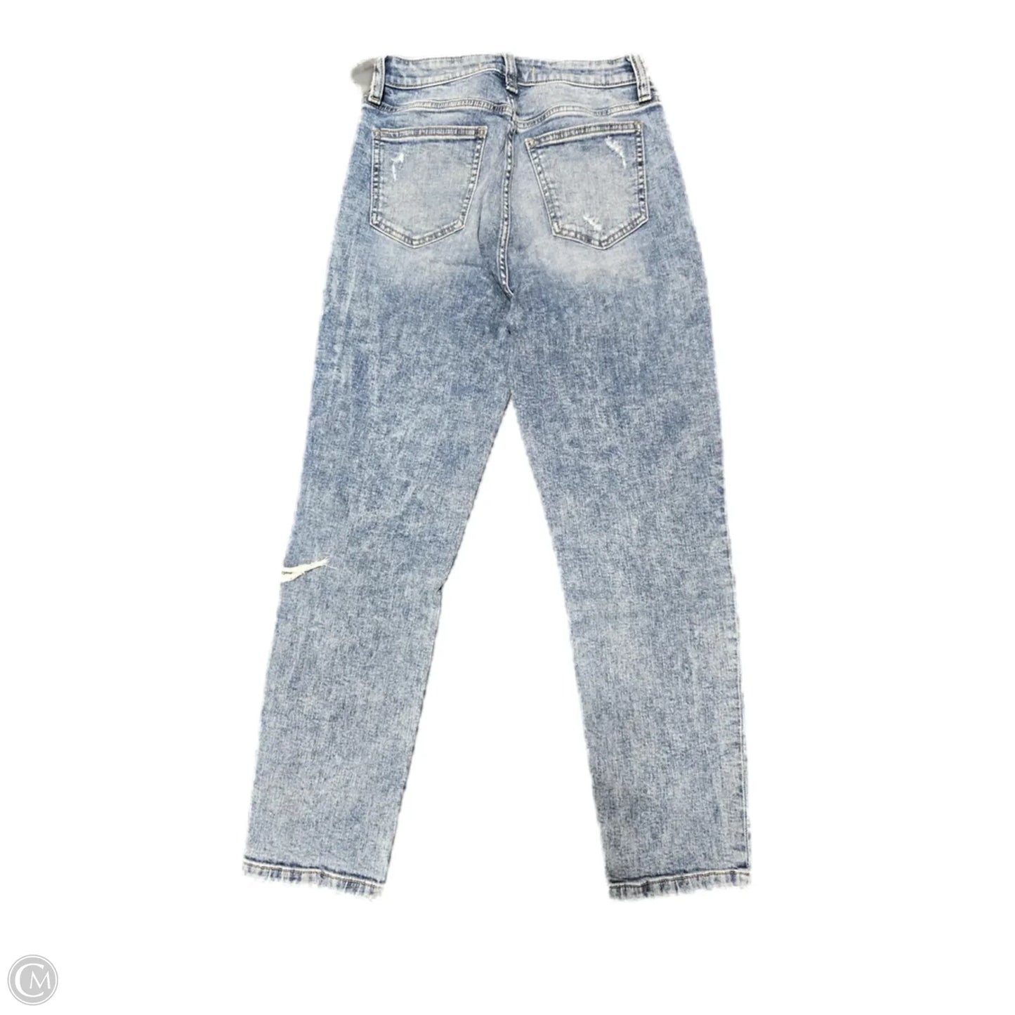 Jeans Straight By Willow & Root In Blue Denim, Size: 4