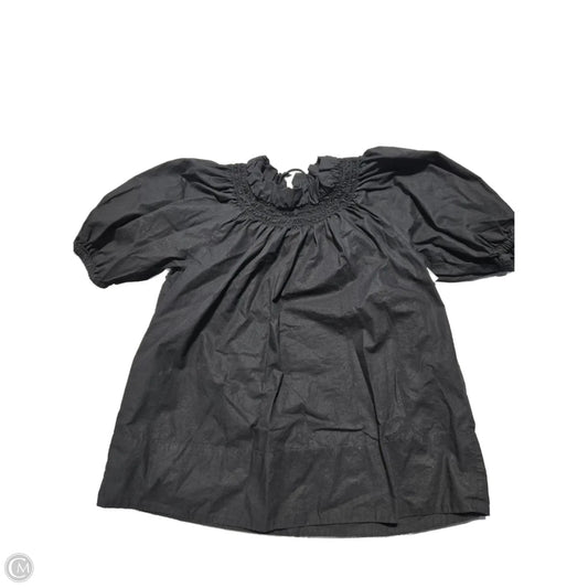 Top Short Sleeve By J. Crew In Black, Size: Xs