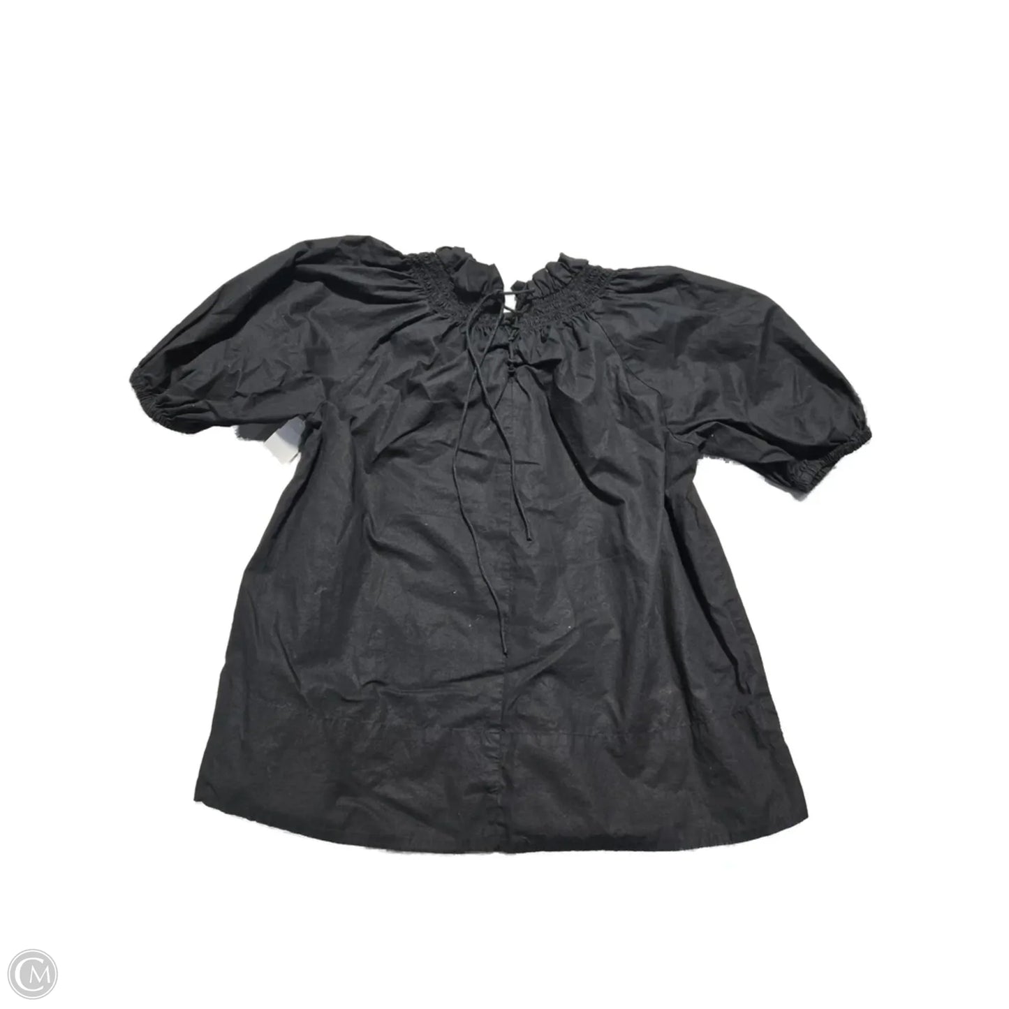 Top Short Sleeve By J. Crew In Black, Size: Xs