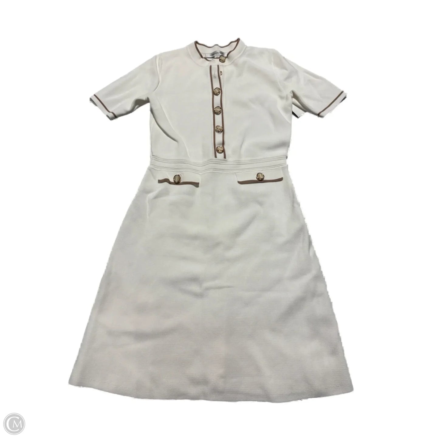 Dress Casual Short By Forever In White, Size: Xs