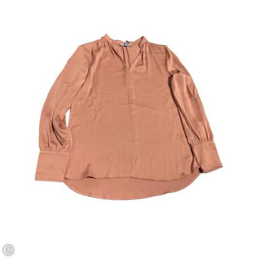 Top Long Sleeve By H&m In Peach, Size: Xs