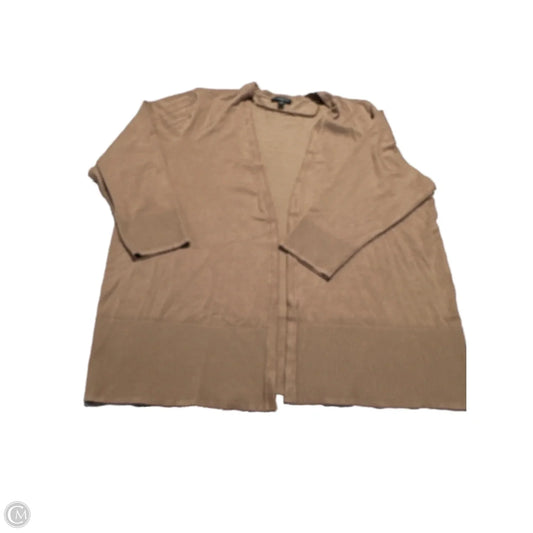 Cardigan By Lane Bryant In Tan, Size: 1x