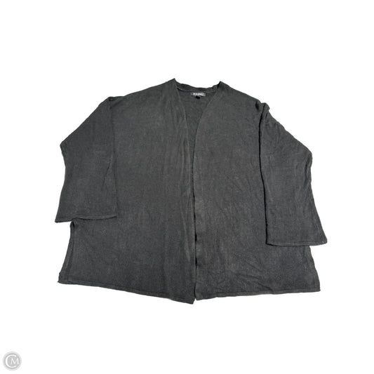 Cardigan By Roz And Ali In Black, Size: 2x
