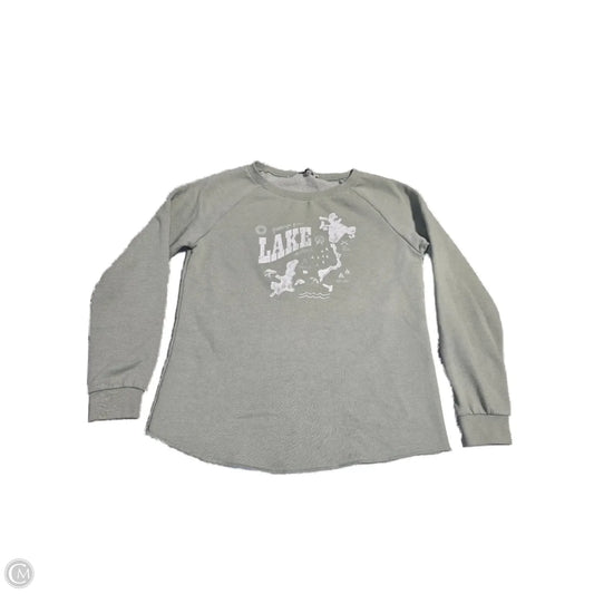 Sweatshirt Crewneck By Cmc In Green, Size: S