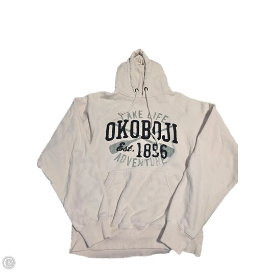 Sweatshirt Hoodie By Blue 84 In Cream, Size: S