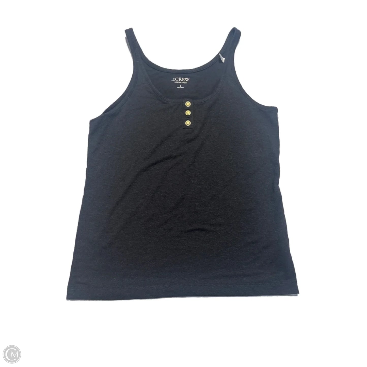 Tank Top By J. Crew In Black, Size: L