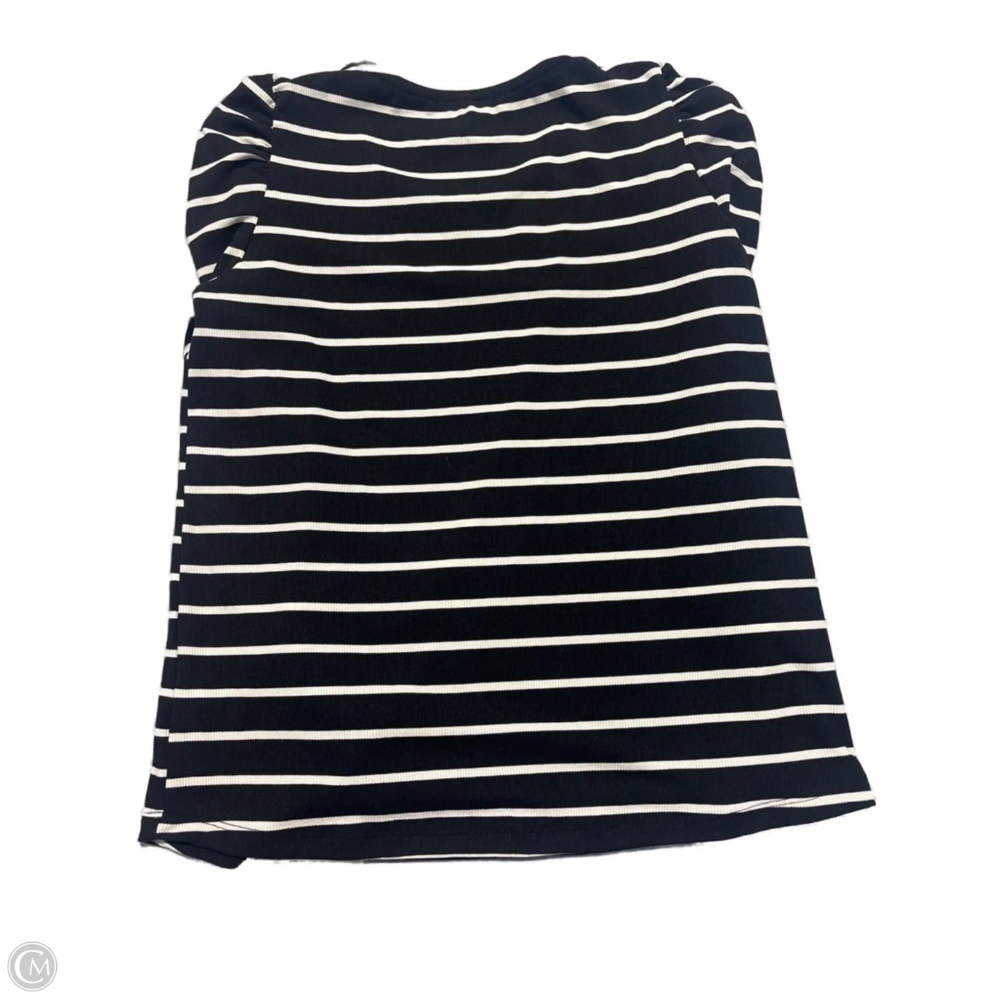 Top Long Sleeve By Staccato In Striped Pattern, Size: M