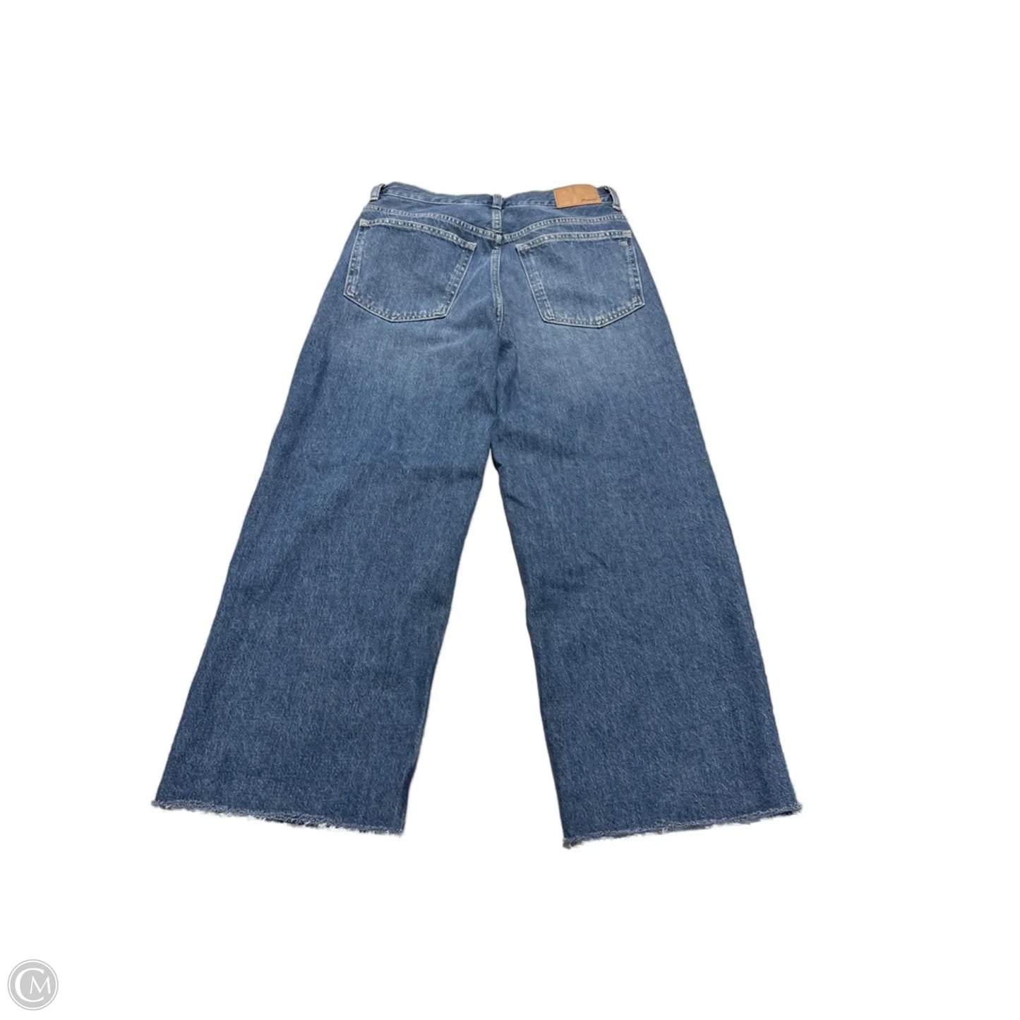Jeans Cropped By Madewell In Blue Denim, Size: 0