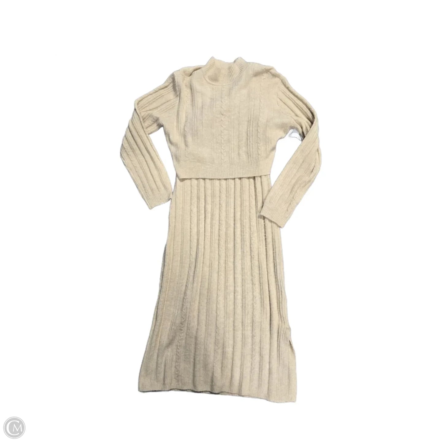 Dress Casual Maxi By Current Air In Tan, Size: S