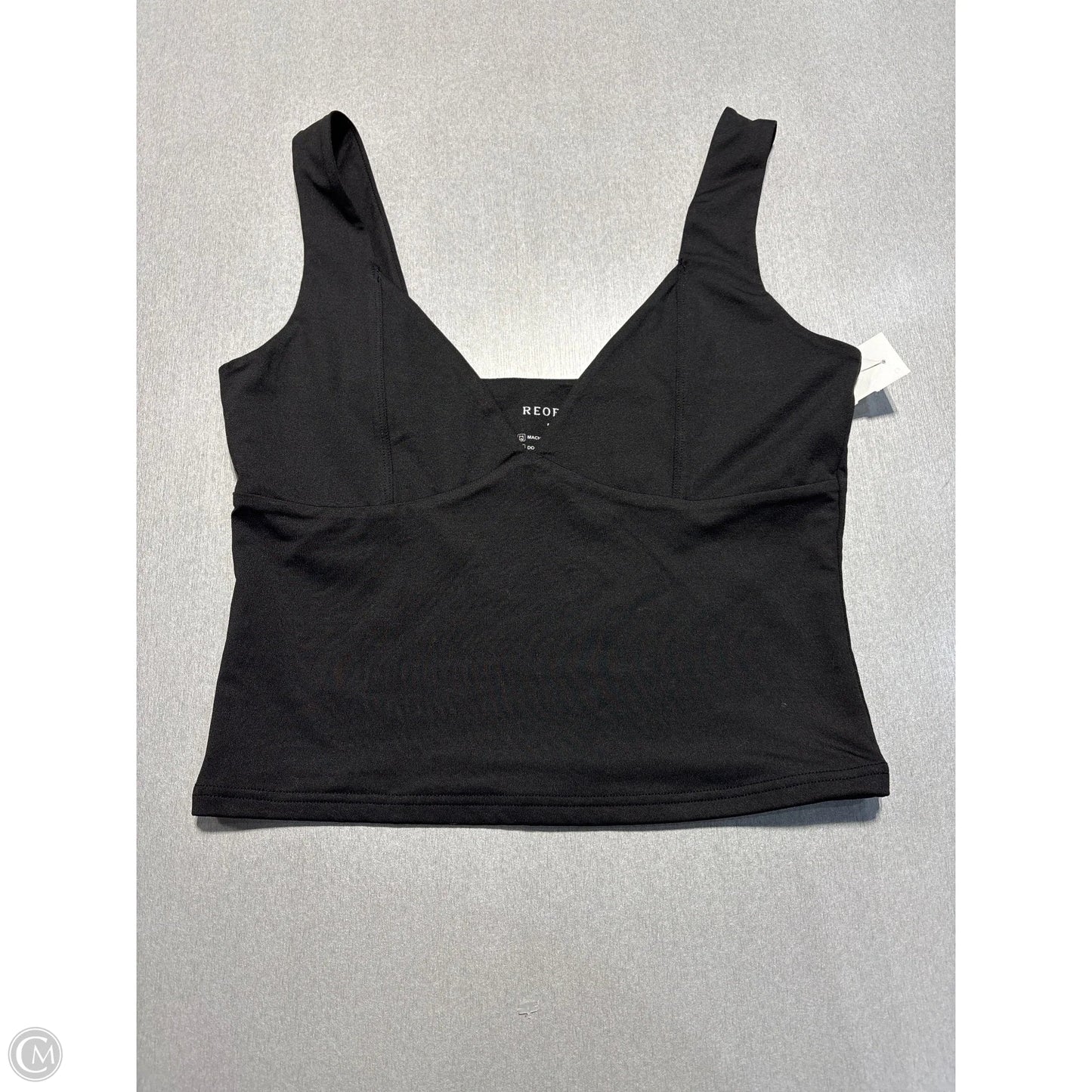 Tank Top By Reoria In Black, Size: L