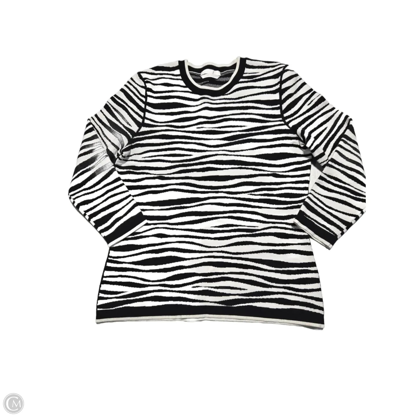 Sweater By Cmb In Animal Print, Size: M