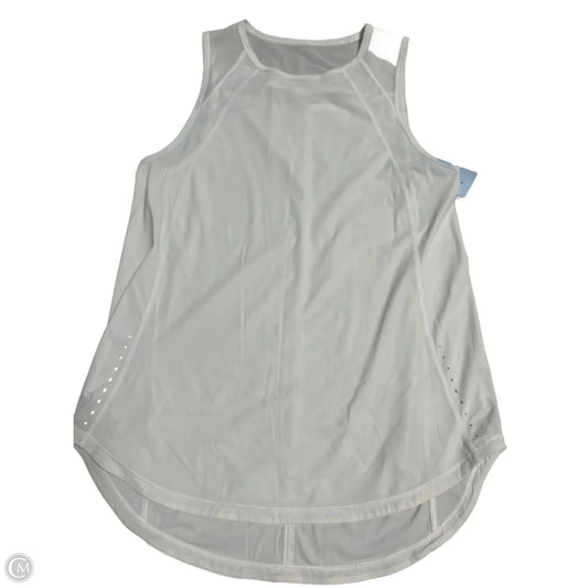 Athletic Tank Top By Lululemon In White, Size: S