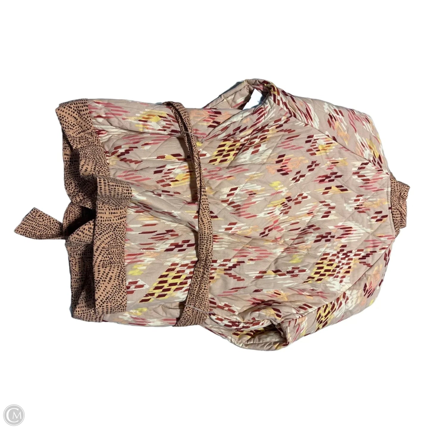 Jacket Puffer & Quilted By Knox Rose In Peach, Size: S