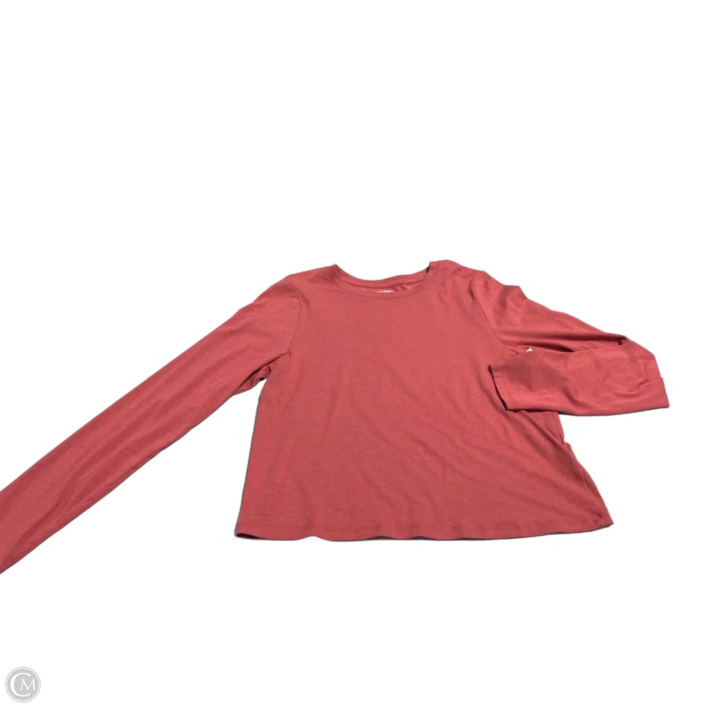 Top Long Sleeve By Old Navy In Red