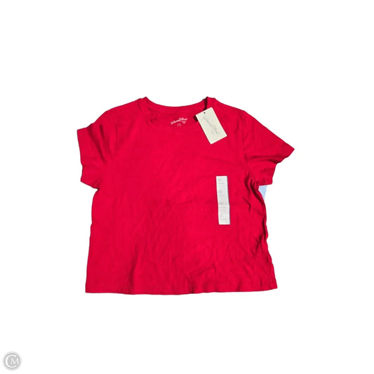 Top Short Sleeve Basic By Universal Thread In Red, Size: M